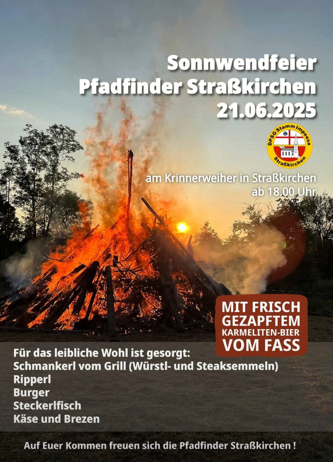 Sonnwendfeier am Krinnerweiher – ein echter Klassiker!
