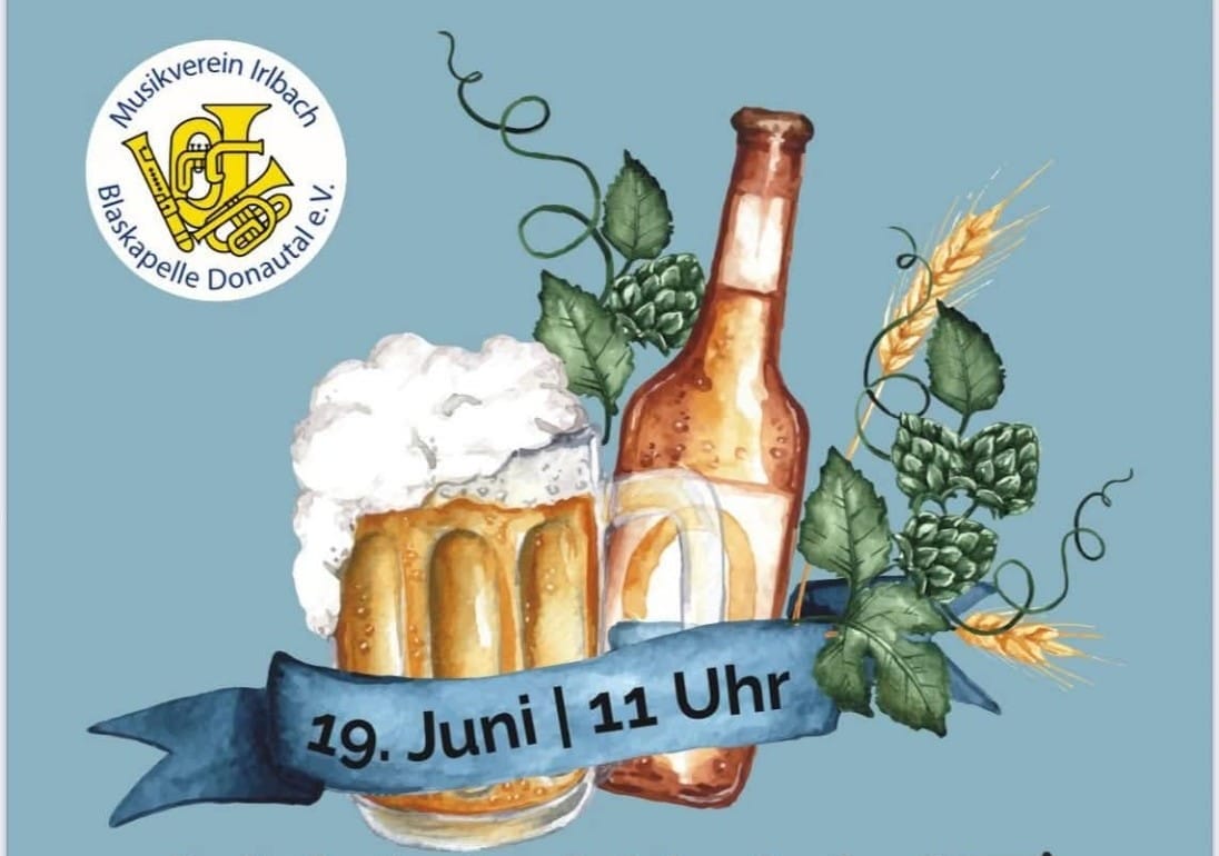 Bier, Blasmusik und bayerische Schmankerl: Kellerfest in Irlbach am 19. Juni