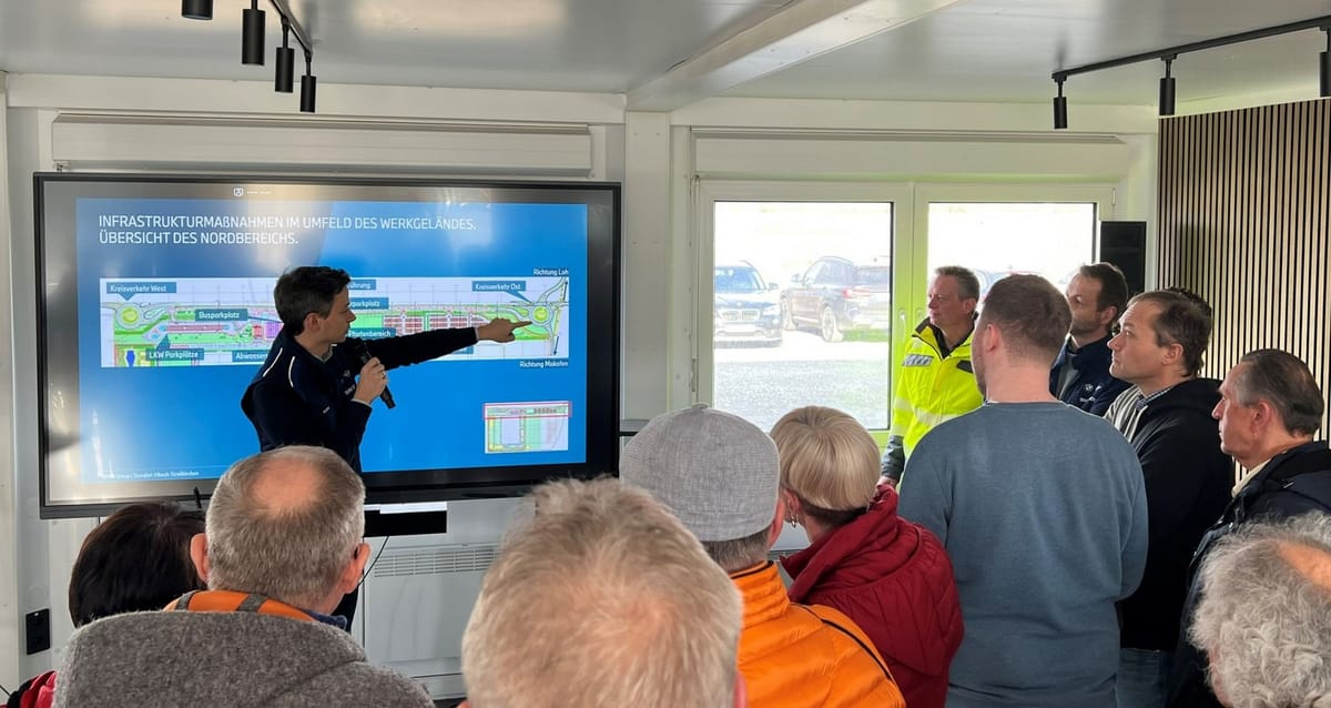 BMW Group lädt ein: Info-Container in Irlbach-Straßkirchen öffnet am 27. Juni