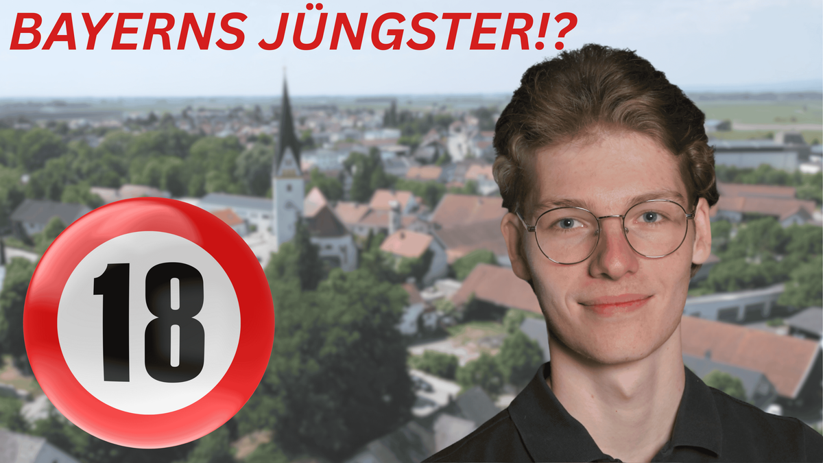 Bayerns Jüngster? Felix Weinzierl will mit 18 in den Gemeinderat