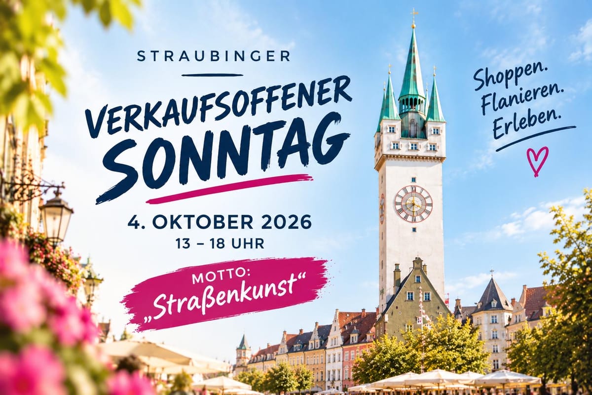 Straubing macht den Sonntag zum Erlebnis: Innenstadt wird zur großen Bühne