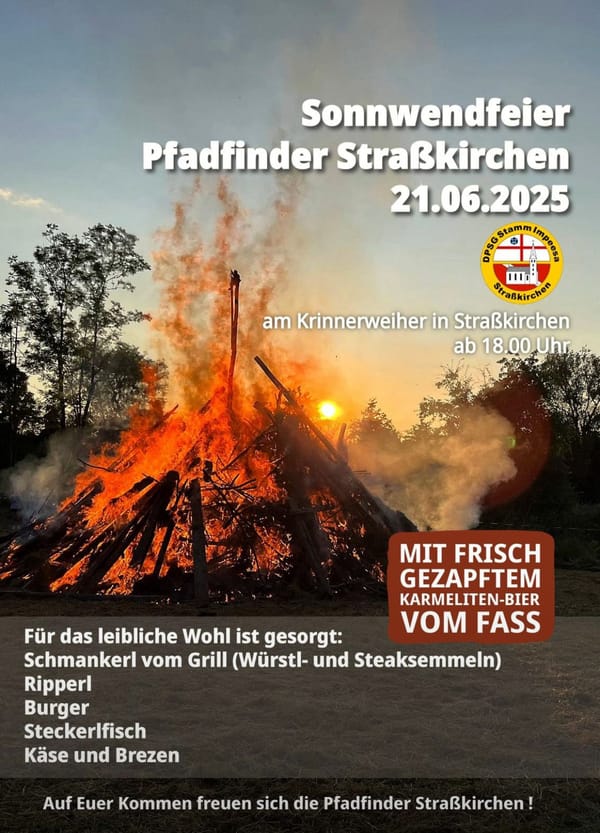 Sonnwendfeier am Krinnerweiher – ein echter Klassiker!