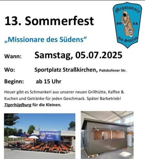 13. Sommerfest der „Missionare des Südens“ – Ein Fest für alle!