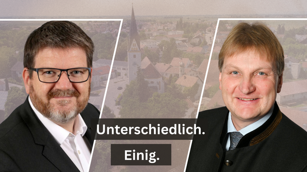 Unterschiedlich. Einig. Zwei Bürgermeisterkandidaten im Gespräch über Straßkirchen