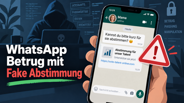 Neue WhatsApp Betrugsmasche: Bei dieser Abstimmung solltet ihr nicht mitmachen
