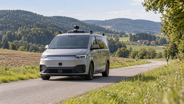 Autonomer Kleinbus fährt sechs Wochen durch den Vorderen Bayerischen Wald