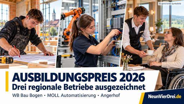Drei regionale Betriebe erhalten den Ausbildungspreis 2026